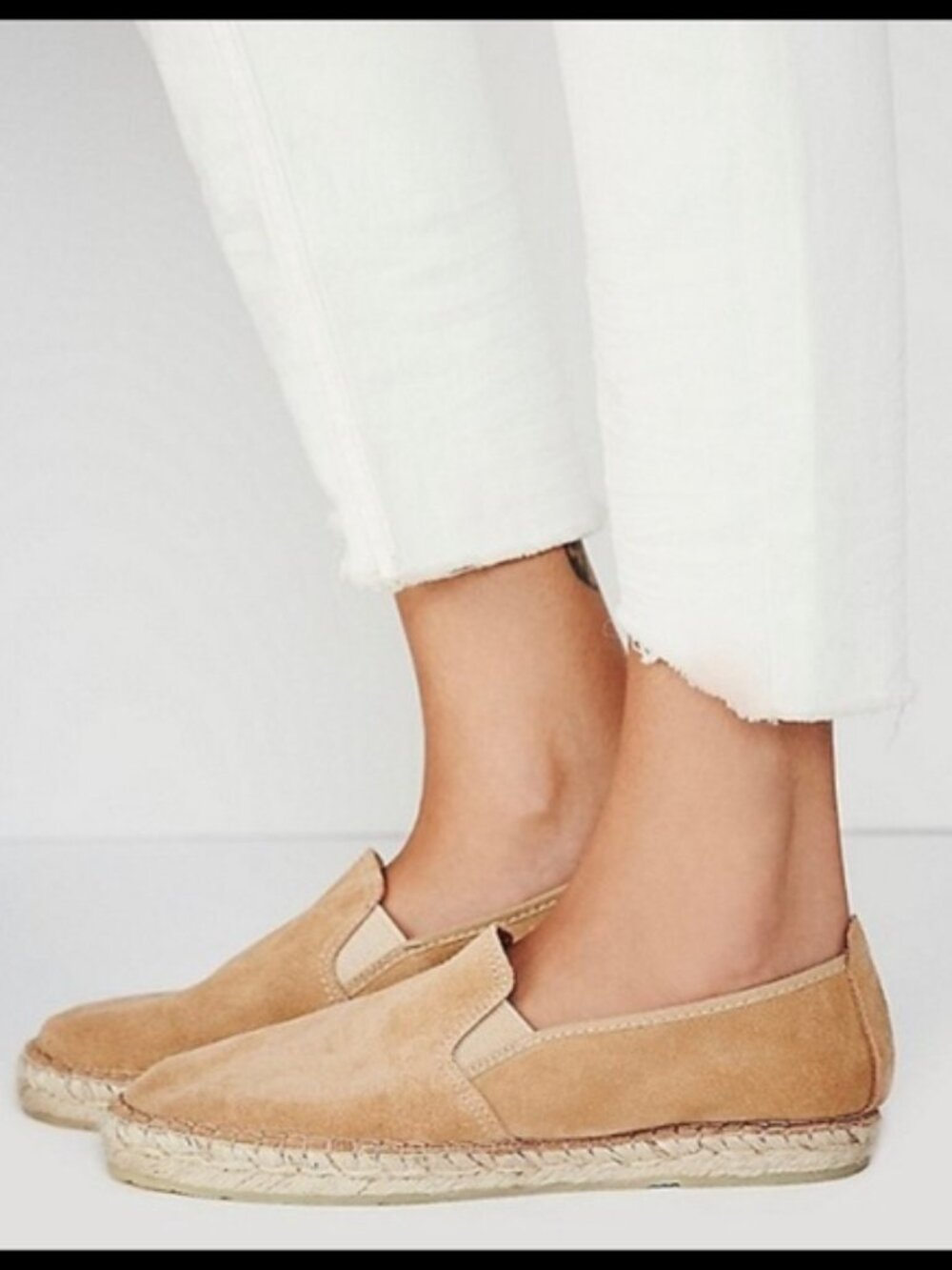 FREE PEOPLE Suede Espadrilles